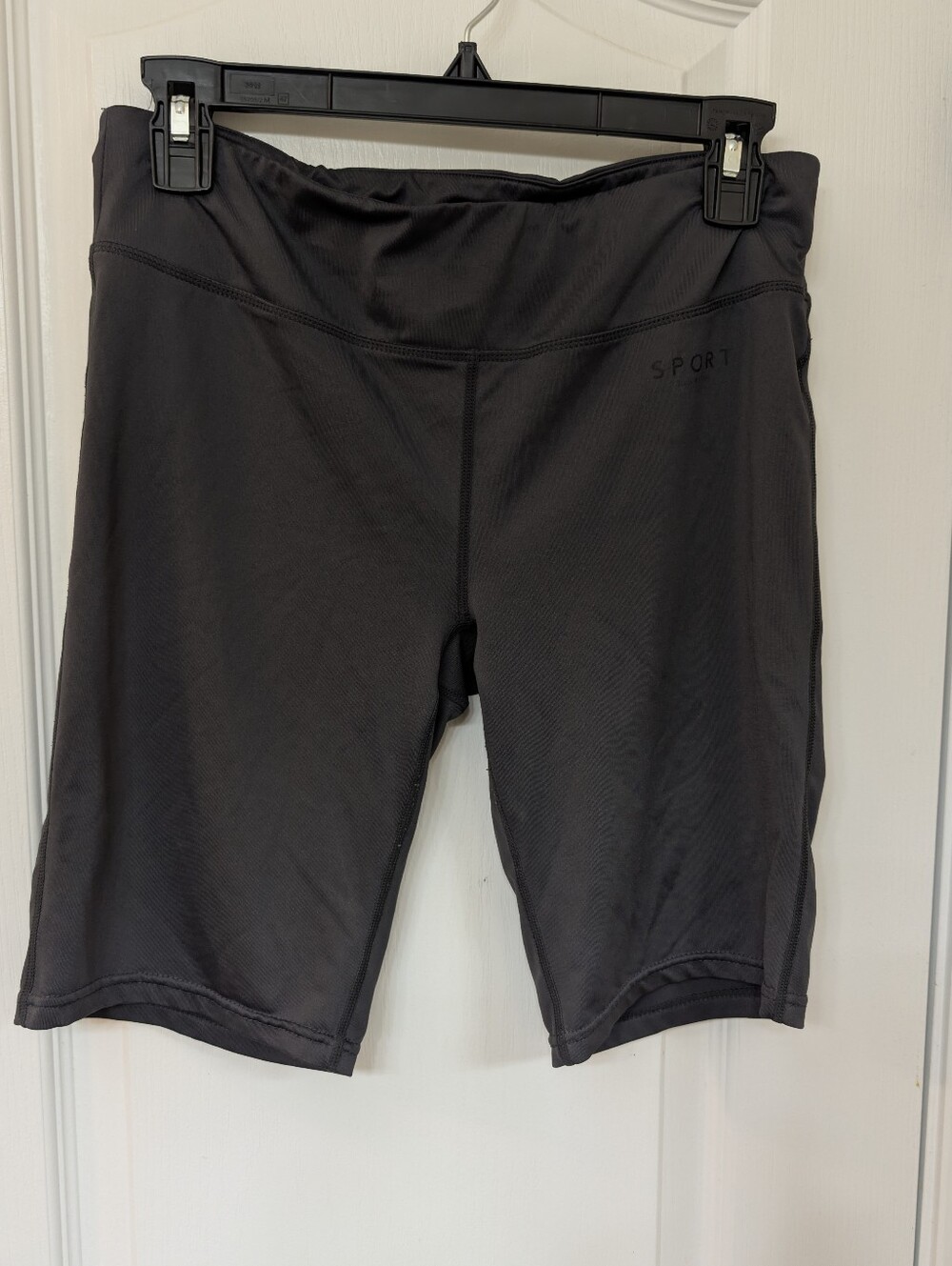 Charcoal Gray Bike Shorts